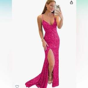 Pink formal Dress Sz 6